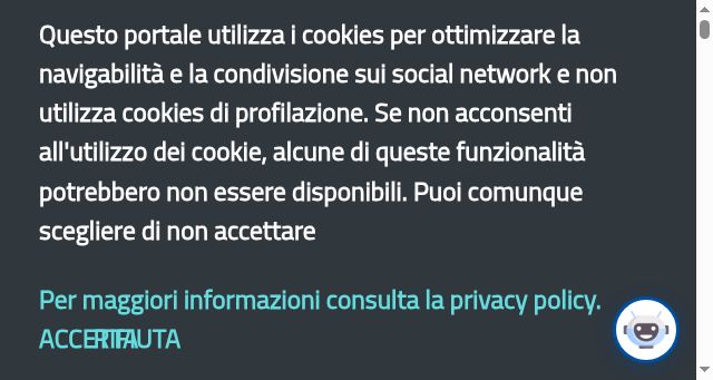 Screenshot of integrazionemigranti.gov.it