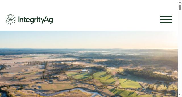 Screenshot of integrityag.net.au