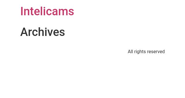 Screenshot of intelicams.com