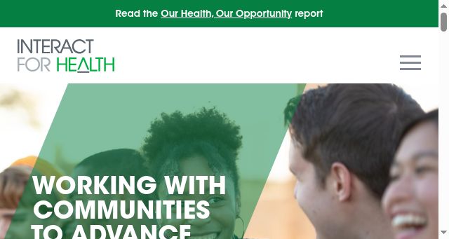 Screenshot of interactforhealth.org