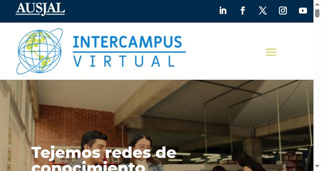 Screenshot of intercampusausjal.com