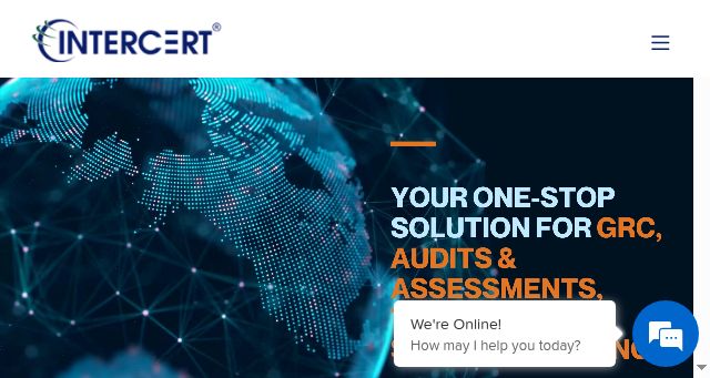 Screenshot of intercert.com