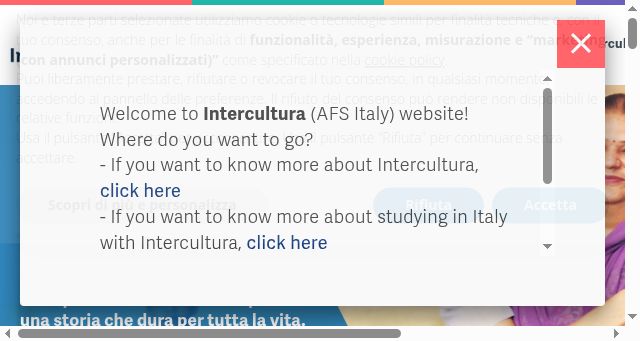 Screenshot of intercultura.it