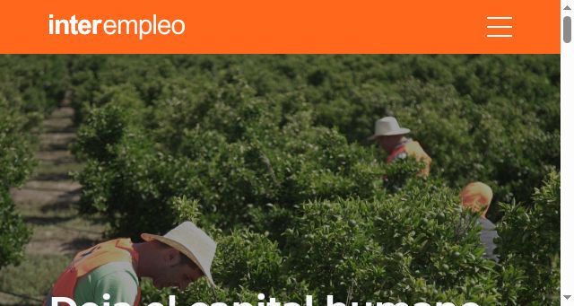 Screenshot of interempleo.es