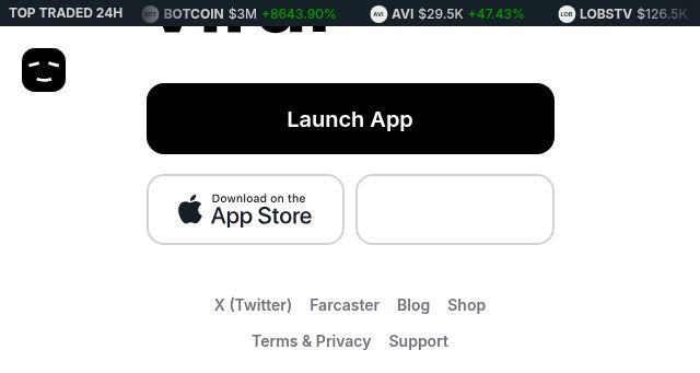 Screenshot of interface.social