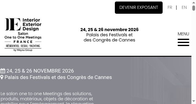 Screenshot of interior-exterior-design-one-to-one-meetings.fr