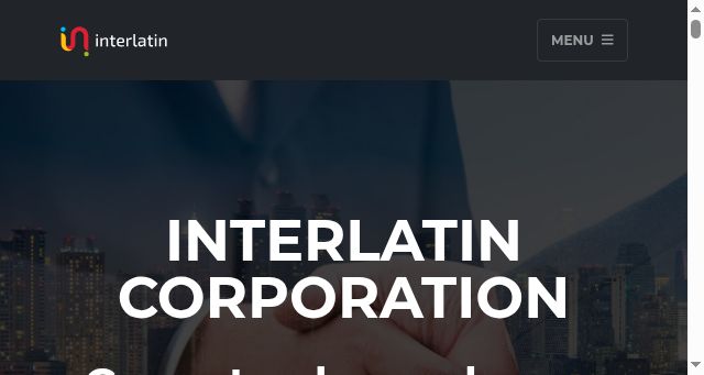 Screenshot of interlatin.com