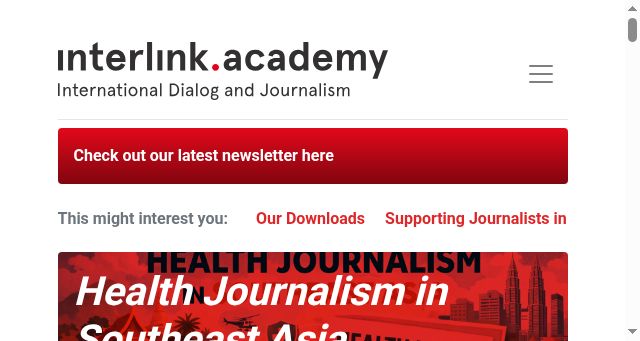 Screenshot of interlink.academy