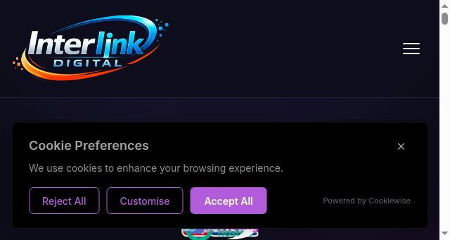 Screenshot of interlink.digital