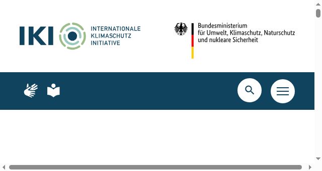 Screenshot of international-climate-initiative.com