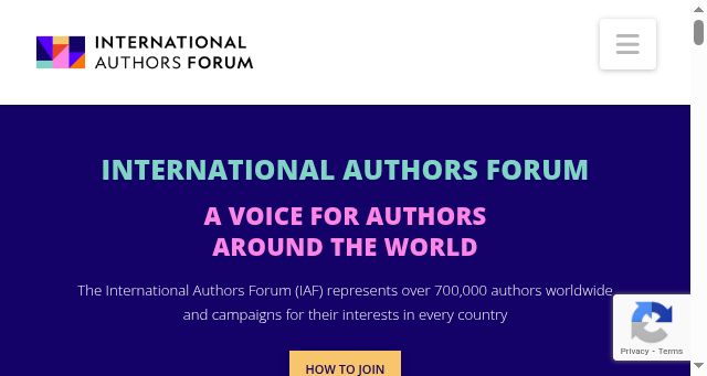 Screenshot of internationalauthors.org
