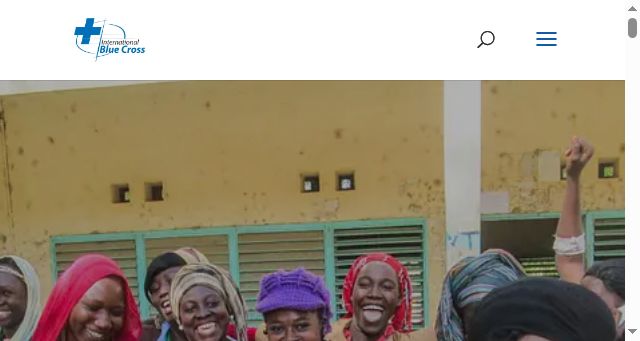 Screenshot of internationalbluecross.org