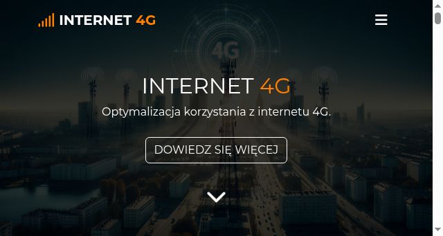 Screenshot of internet4g.pl