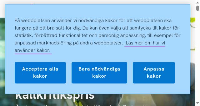 Screenshot of internetstiftelsen.se