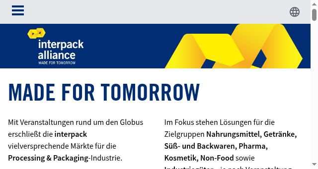 Screenshot of interpackalliance.de
