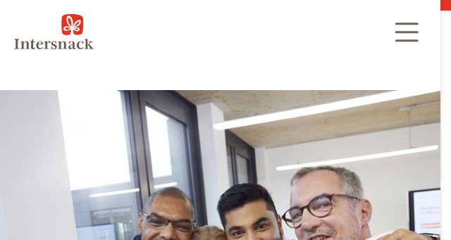 Screenshot of intersnack.bg