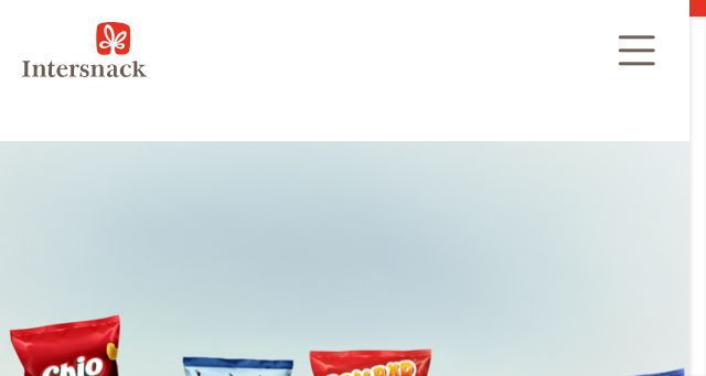 Screenshot of intersnack.nl