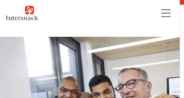 Screenshot of intersnack.ro