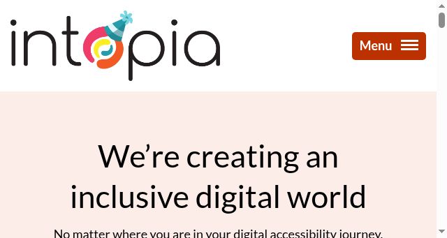 Screenshot of intopia.digital