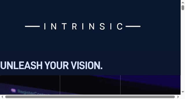 Screenshot of intrinsic.ventures