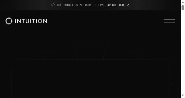 Screenshot of intuition.systems