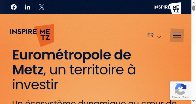 Screenshot of investinmetz.com