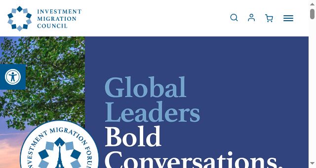 Screenshot of investmentmigration.org