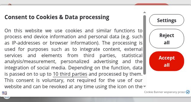 Screenshot of investors.pl