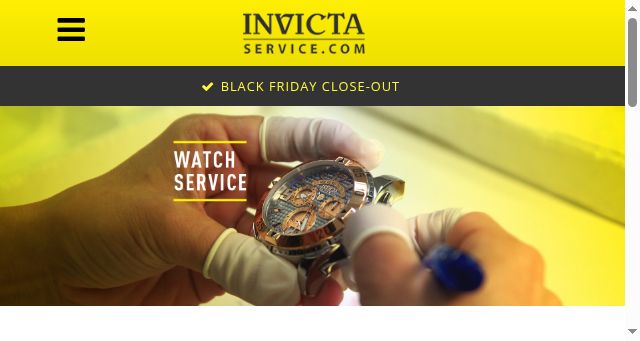 Screenshot of invictaservice.com