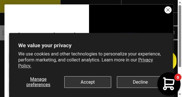 Screenshot of invictawatchbands.com