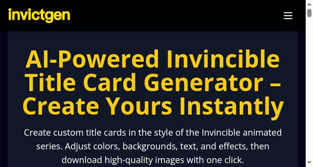 Screenshot of invictgen.com