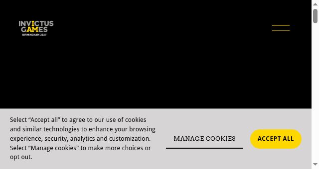 Screenshot of invictusgames2027.org