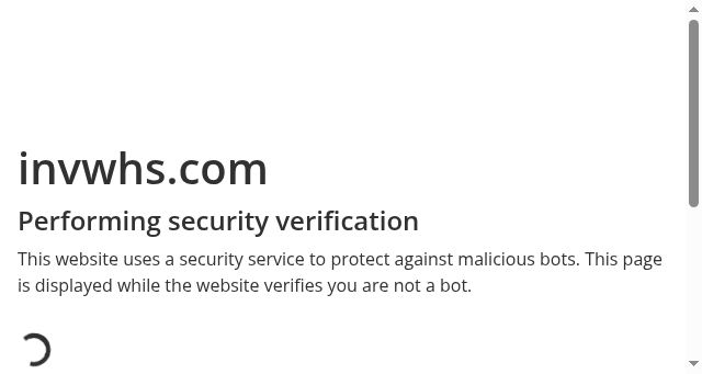 Screenshot of invwhs.com