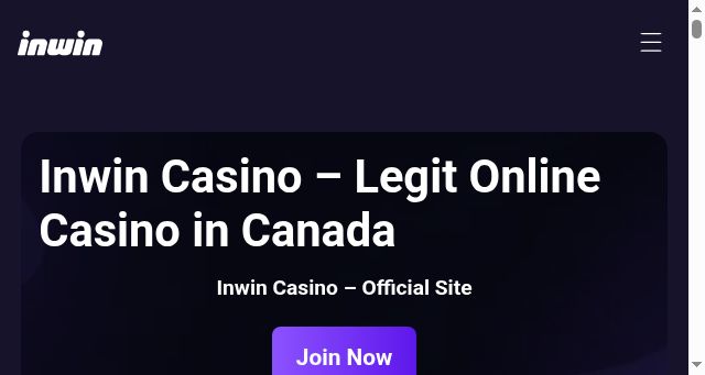 Screenshot of inwin-casino.games