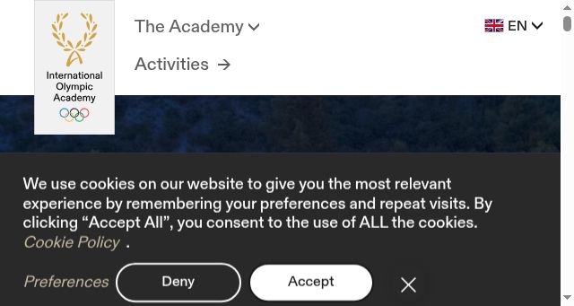 Screenshot of ioa.org.gr