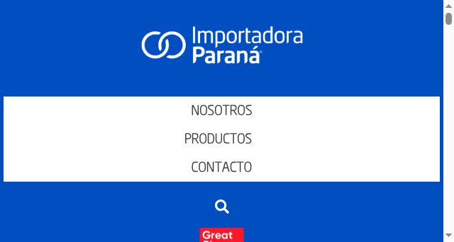 Screenshot of iparana.com.py
