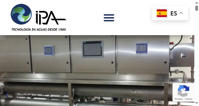 Screenshot of ipatec.com