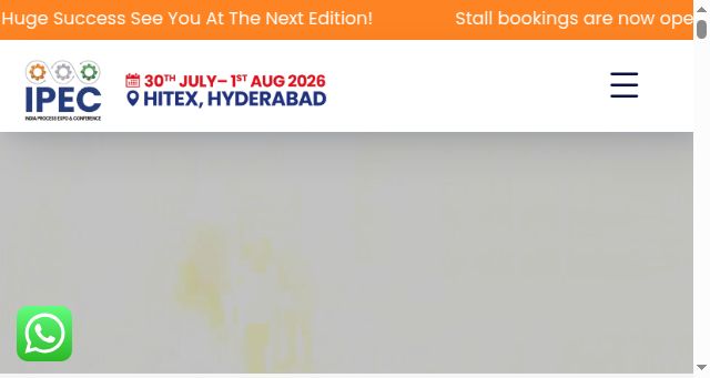 Screenshot of ipecexpo.in