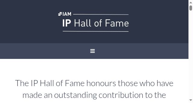 Screenshot of iphalloffame.com