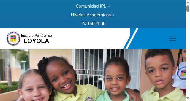 Screenshot of ipl.edu.do