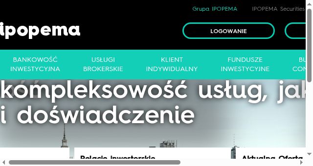 Screenshot of ipopema.pl
