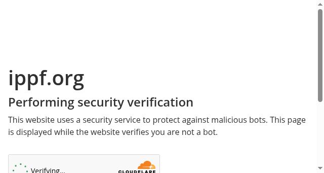 Screenshot of ippf.org