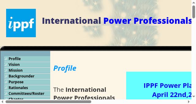 Screenshot of ippfpowerasia.com