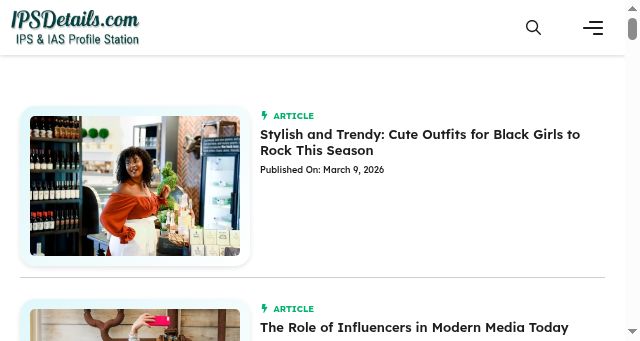 Screenshot of ipsdetails.com