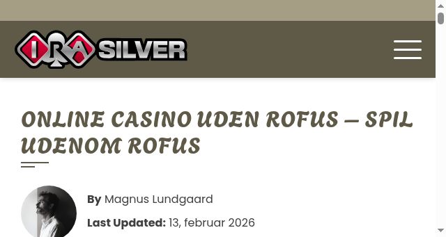 Screenshot of irasilver.org