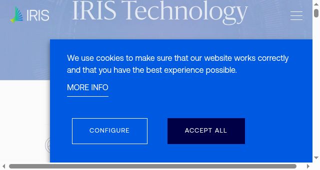 Screenshot of iris-eng.com