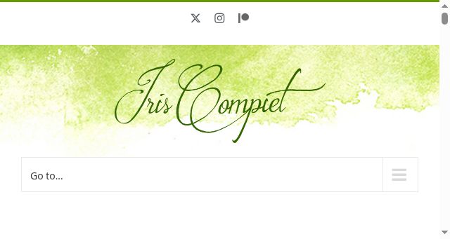 Screenshot of iriscompiet.art