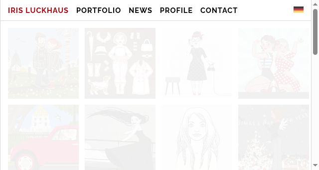 Screenshot of irisluckhaus.de