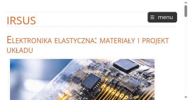 Screenshot of irsus.eu