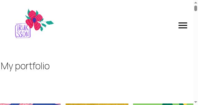 Screenshot of iruksson.com